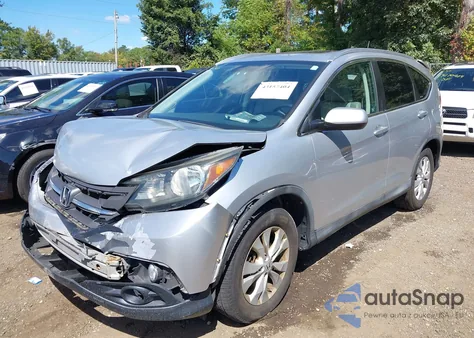 2012 Honda Cr-V Ex-L из США, поврежденный, VIN 2HKRM4H74CH625691